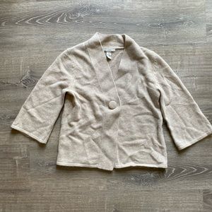 Sarah Spencer wool angora cardigan